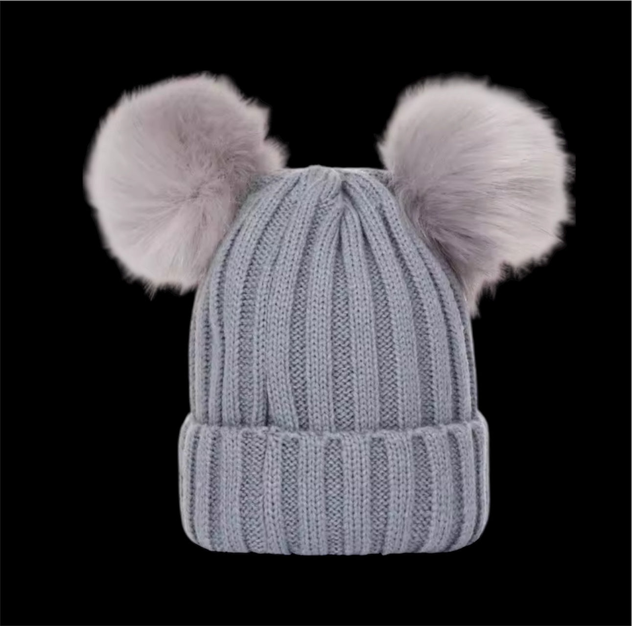 Pompom Baby Beanie