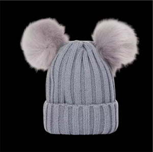 Pompom Baby Beanie