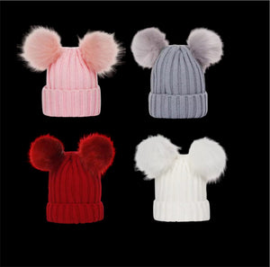 Pompom Baby Beanie
