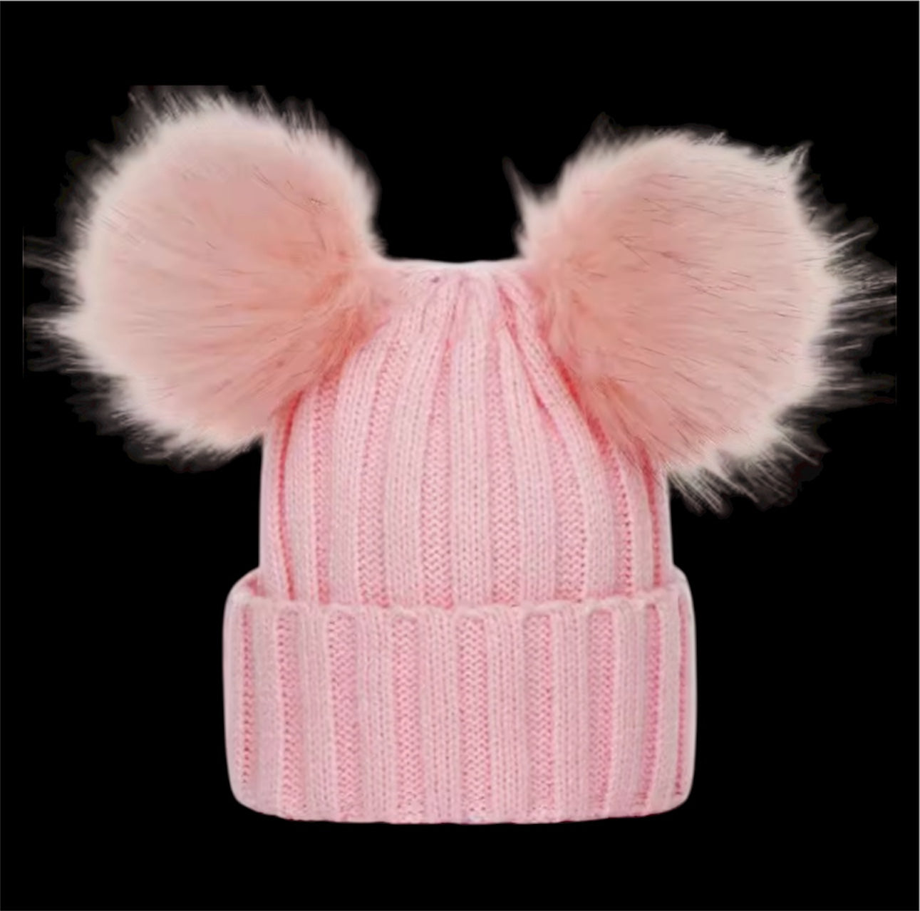 Pompom Baby Beanie